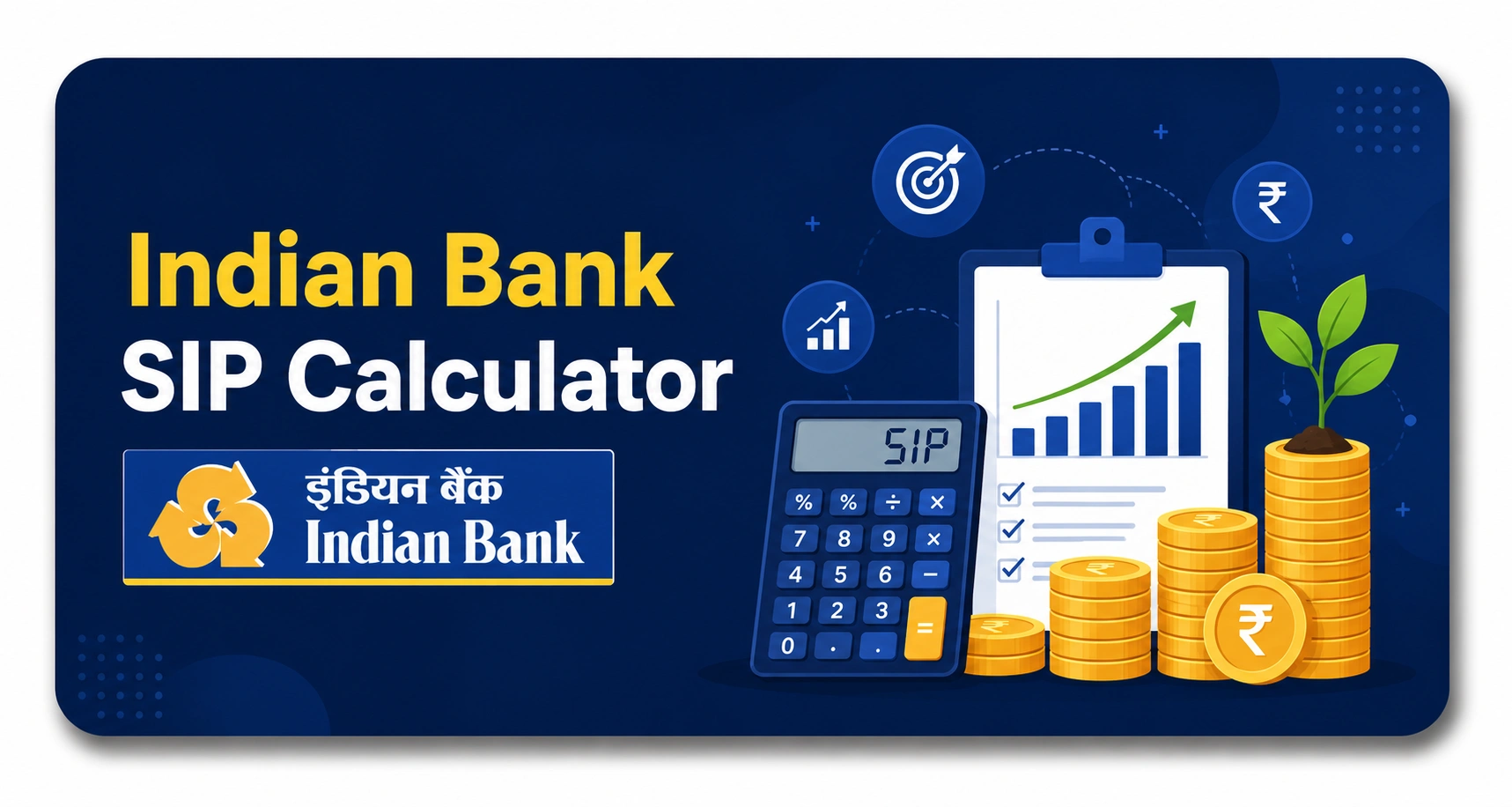 Indian Bank SIP Calculator