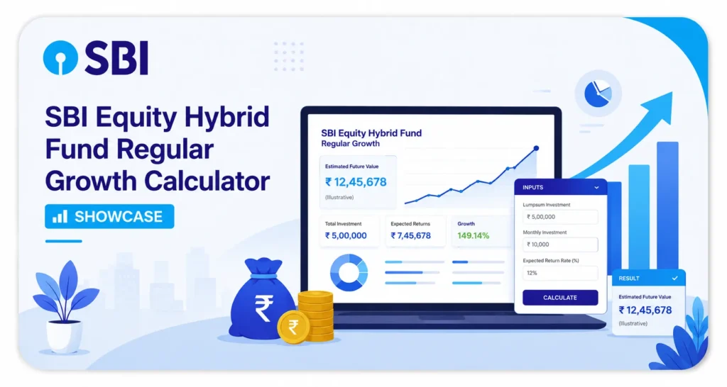 SBI Equity Hybrid Fund Regular Growth Calculator Usecase