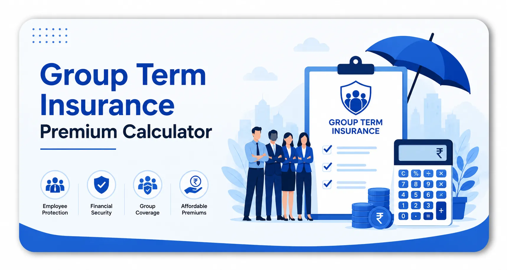 Group Term Insurance Premium Calculator